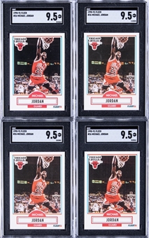 1990/91 Fleer #26 Michael Jordan SGC-Graded Collection (32)